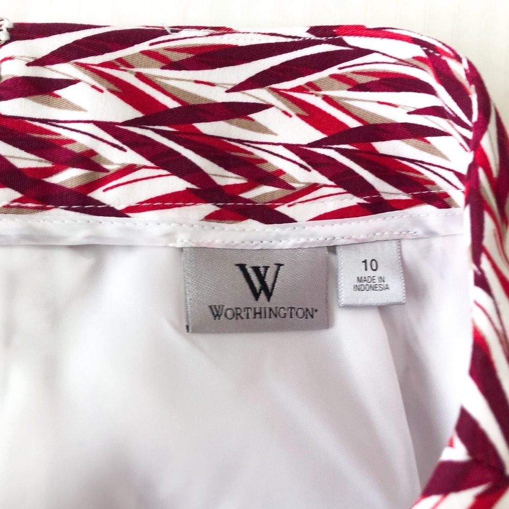 NWT Worthington printed pencil skirt - Picture 3 of 4